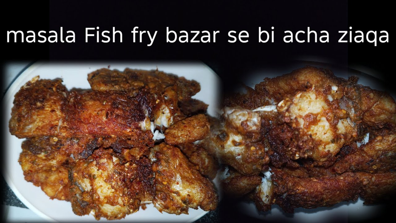 Masala fish fry recipe||bzar se bi ziada zaiqy dar fish ||🐠