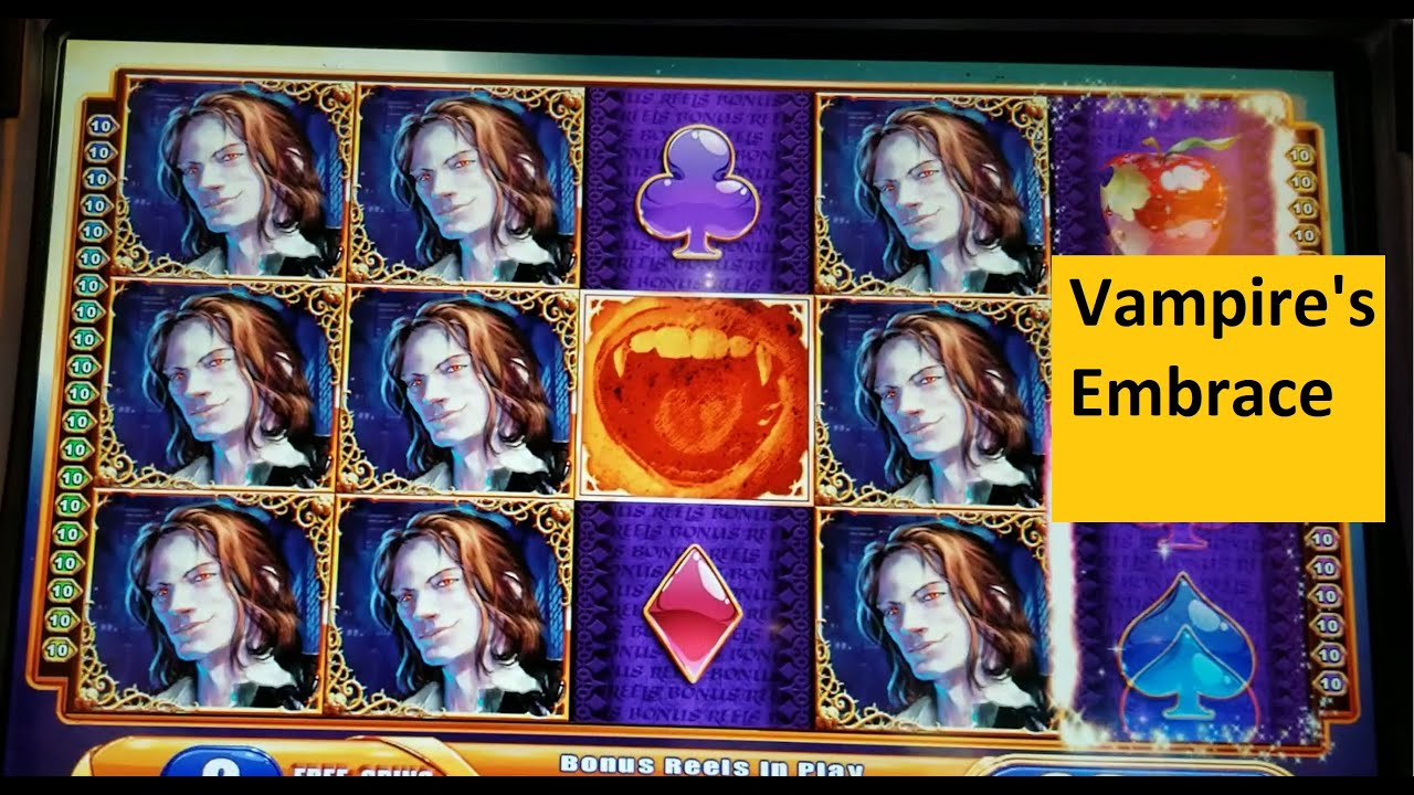 Vampire's Embrace Winning! Max Bet, WMS Game