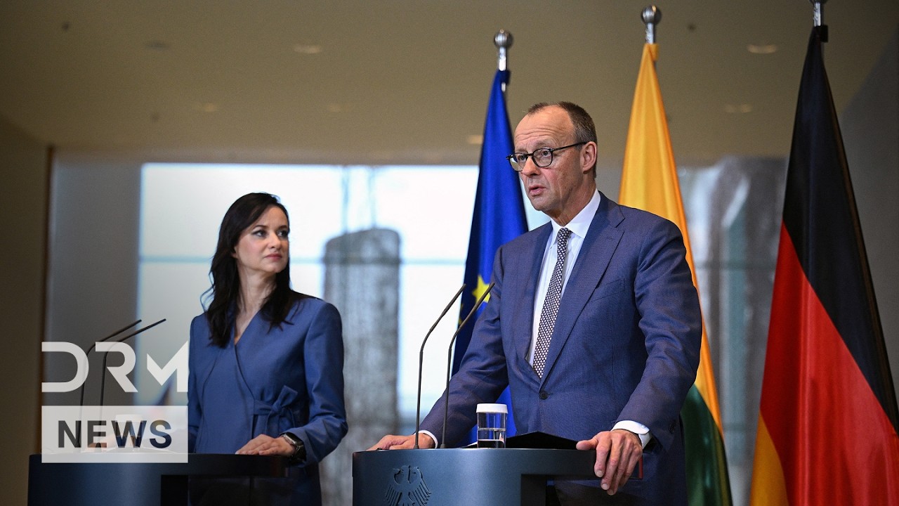 ZOBACZ: Kanclerz Niemiec Merz o przyszłości FCAS i rozmowach o bezpieczeństwie UE | Konferencja p...