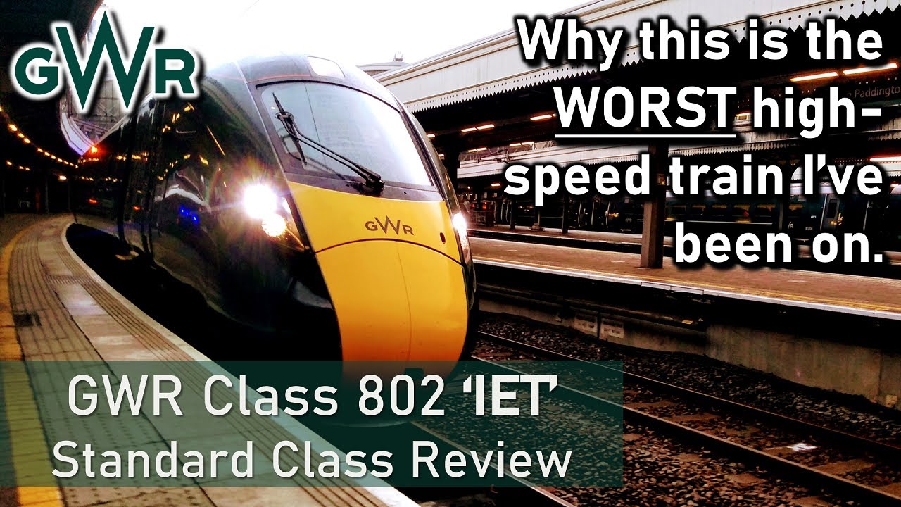 GWR Class 802 'IET' - The Worst High-Speed Train? - Standard Class Review (London to Exeter)