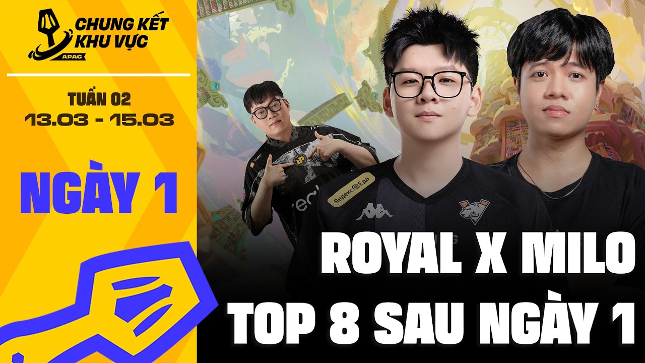 RECAP NGÀY 1 TUẦN 2 CKKV: CẶP ĐÔI VÀO TOP ROYAL x MILO, CÁI THẾ FLEX 'KÉM' CỦA YBY1 | ĐTCL MÙA 16