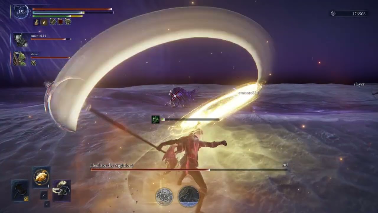Depth 5 Duchess RIDICULOUS Halo Scythe damage MELTS Heolster - ELDEN RING NIGHTREIGN
