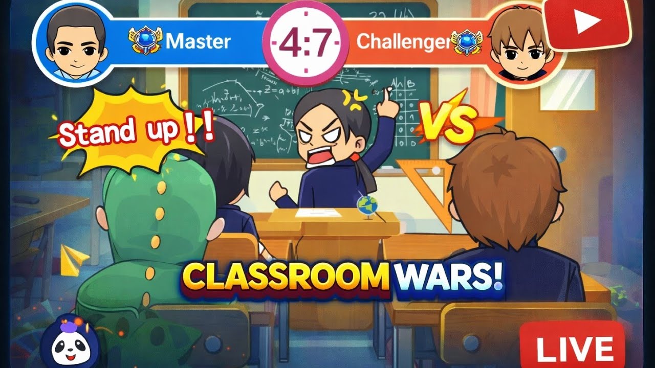 Classroom Puzzle Battle ❤️‍🔥| Puzzle Game Live 🔴 #shortfeed #shortlive