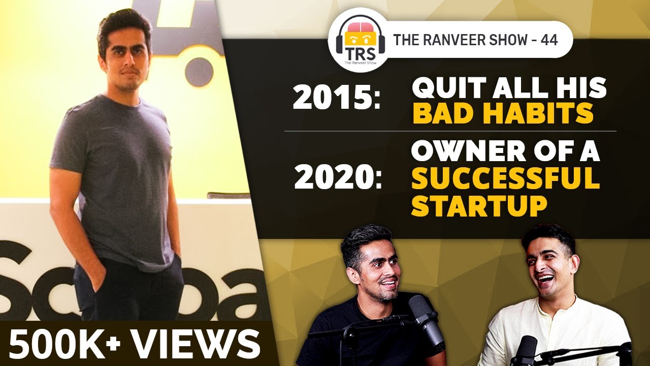 Harshil Karia On Sacrificing For Success | How To Build A Successful Startup | The Ranveer Show 44