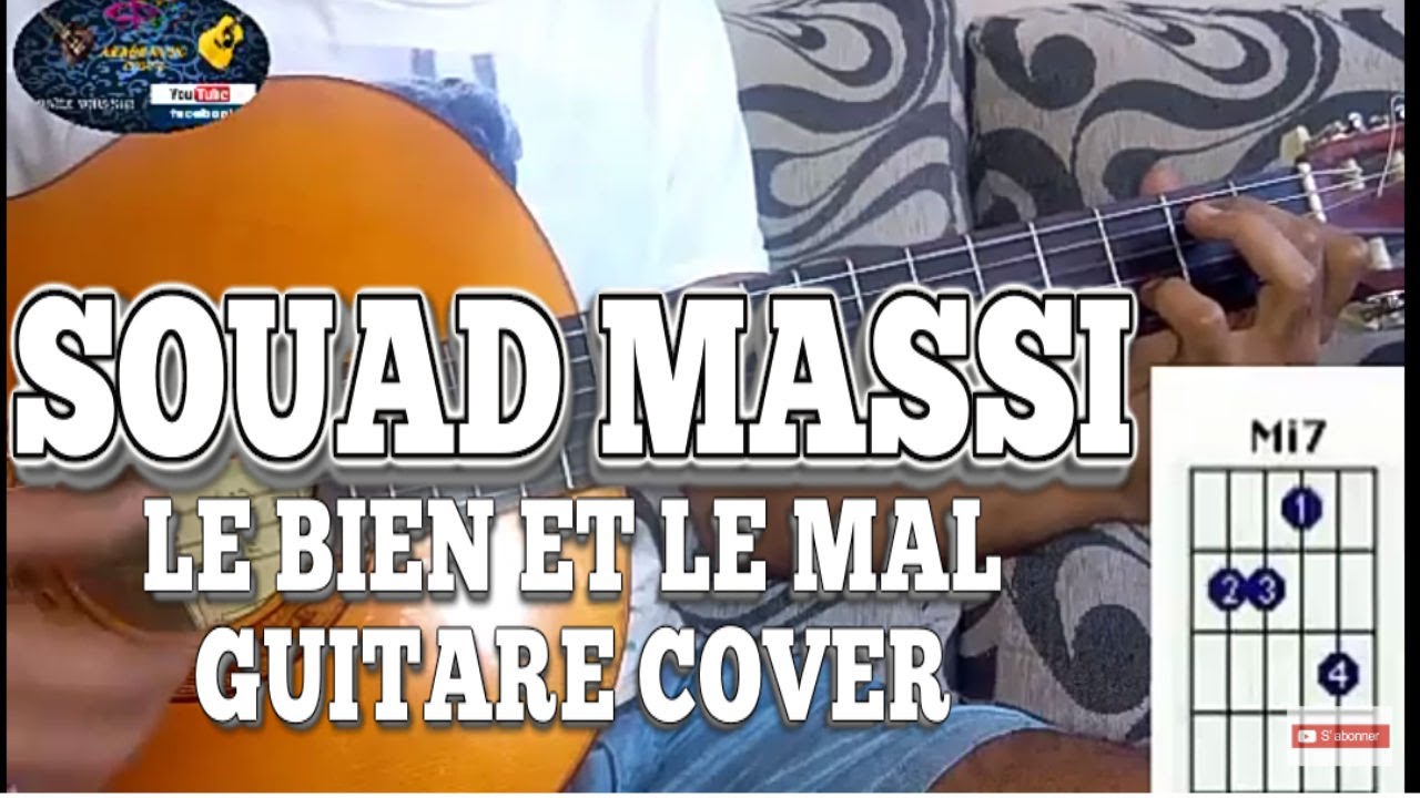 Souad Massi: le bien et le mal guitare cover (accords de guitare) سعاد ماسي كوفر