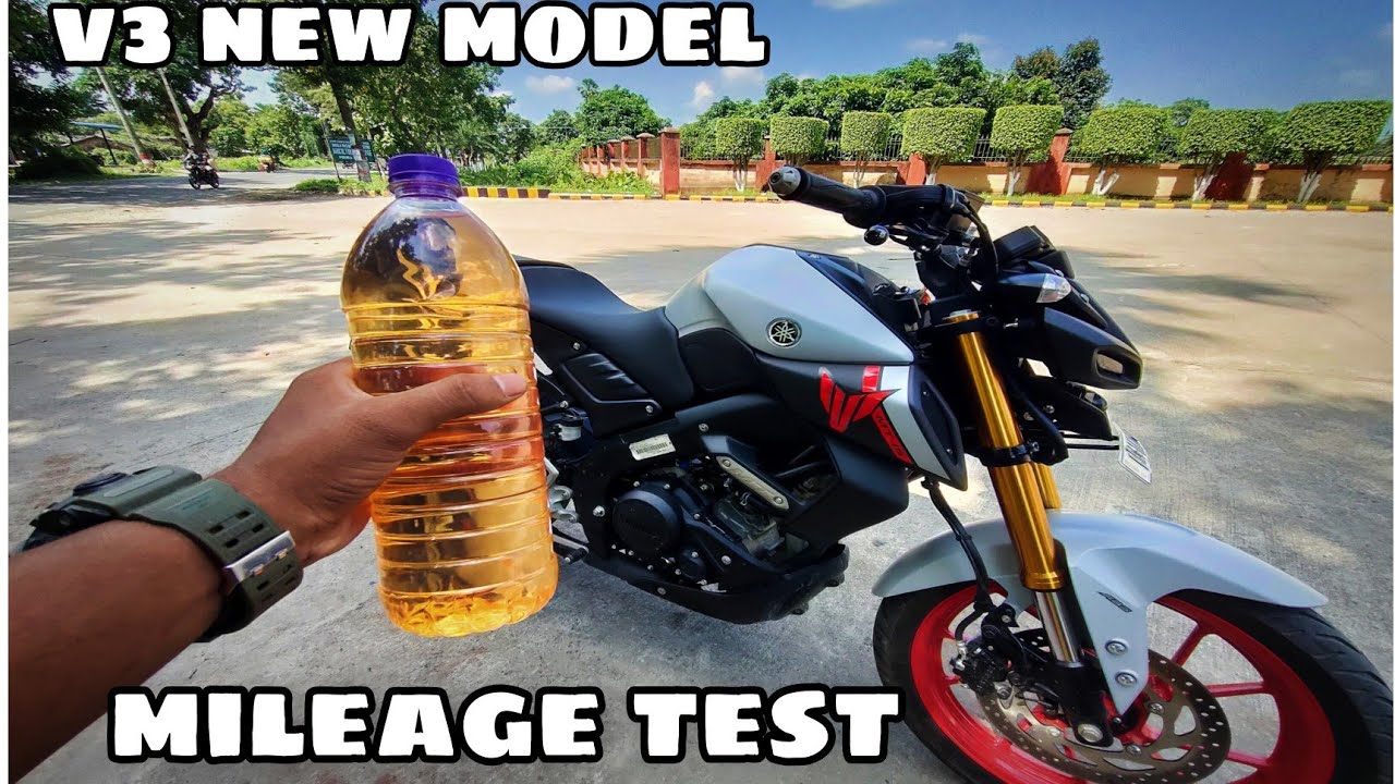 || New MODEL 2023 E20 || MT-15 V3 || 1 LITRE || MILEAGE TEST || result shocking 😳 #mt15 #mileagetest