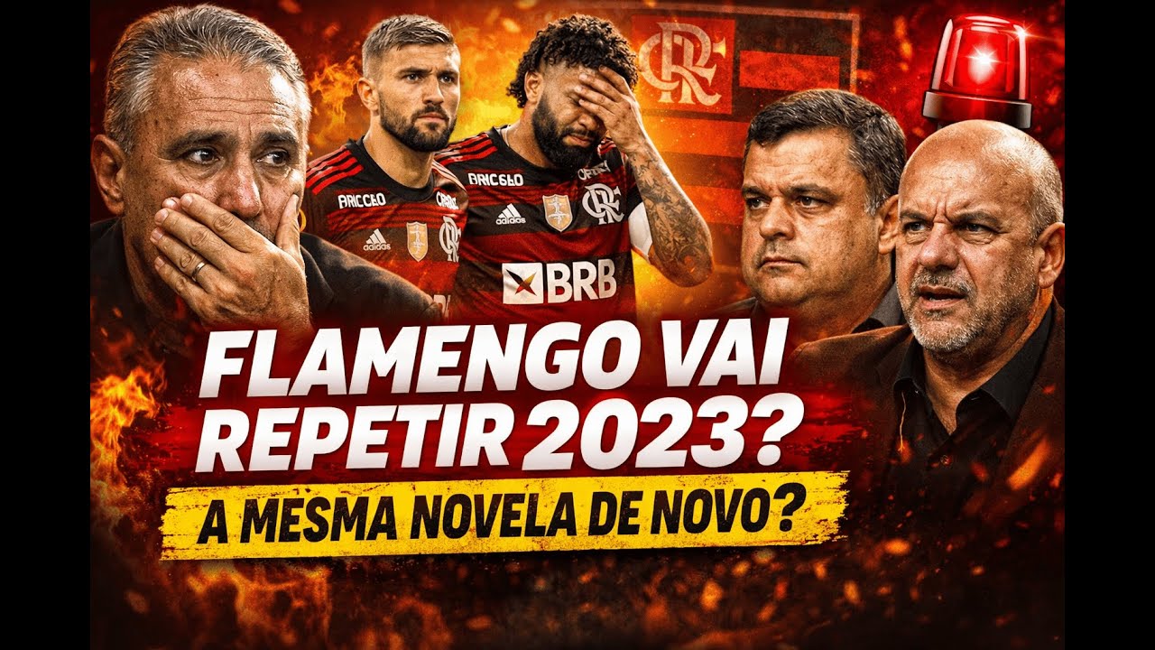 🚨 Alerta no Ninho! Flamengo Vai Repetir 2023 Elenco Milionário, Futebol Irregular em 2026