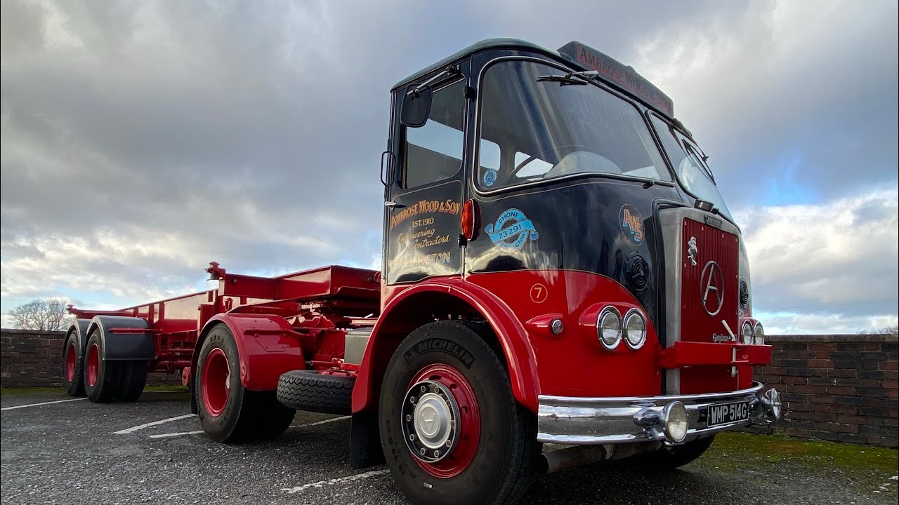 Atkinson wagon Gardner 180 British classic lorry David Brown gear box