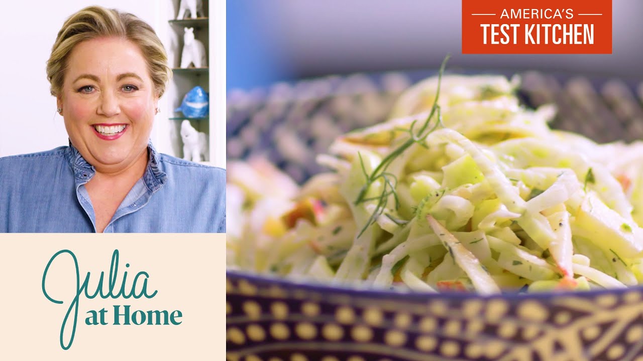 Как приготовить салат из яблок и фенхеля Bistro Slow | Julia at Home