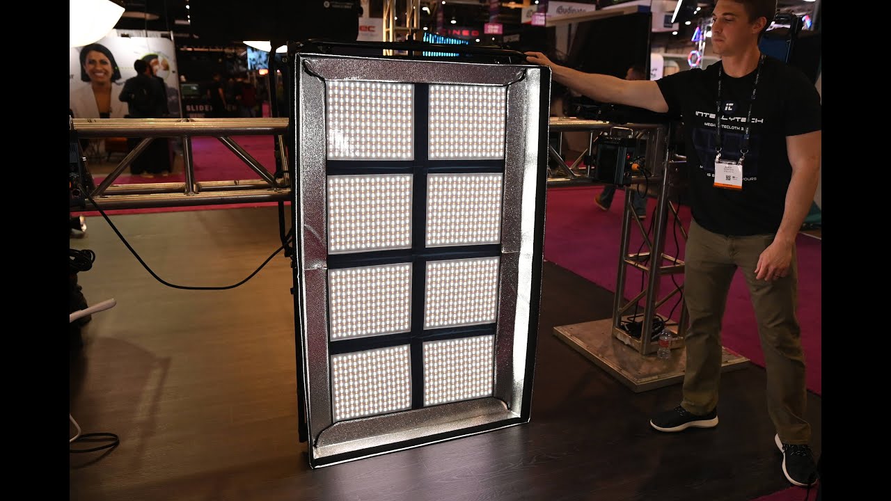 Intellytech Mega LiteCloth 3.0 & Mini-Mega LiteCloth 3.0 First Look at NAB 2023