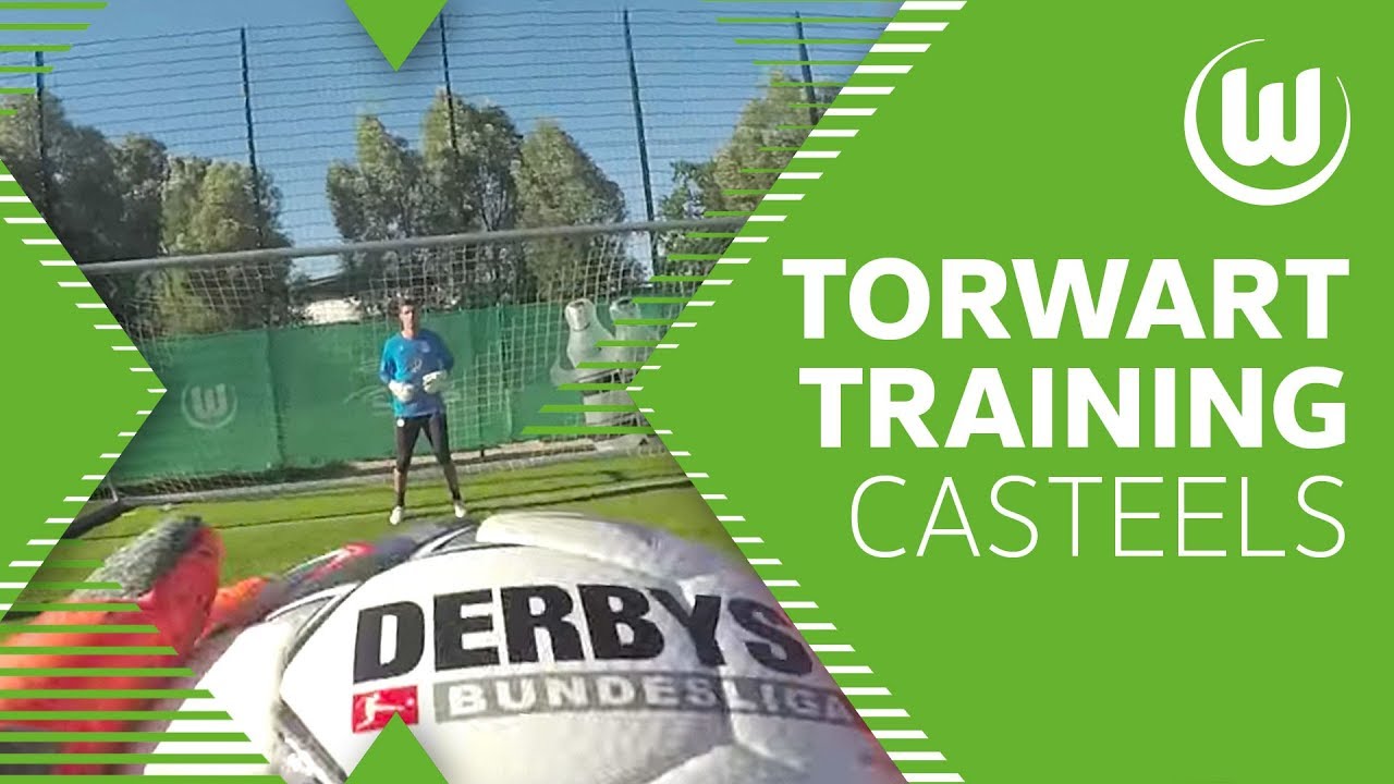 Torwarttraining mit Bundesliga-Keeper Koen Casteels | VfL Wolfsburg