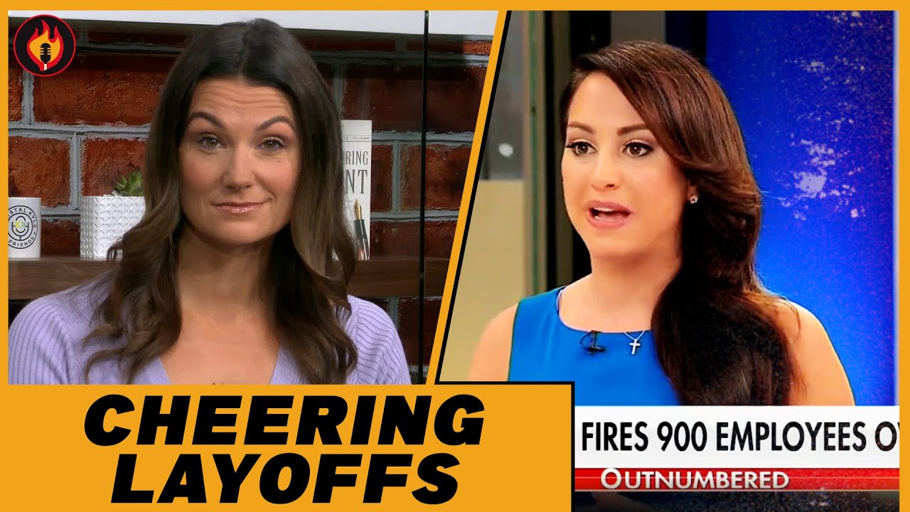 Krystal Ball: Fox Host GLEEFUL over MASS LAYOFFS