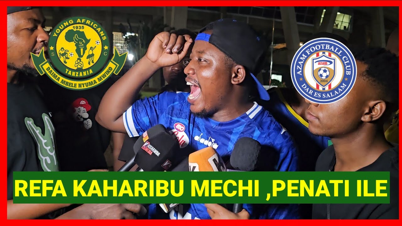 MCHOME AMVAA REFA KAWANYIMA YANGA PENATI NA OFFISIDE ZA HOVYO,YANGA BILA KUNYIMWA PENATI WANGESHINDA