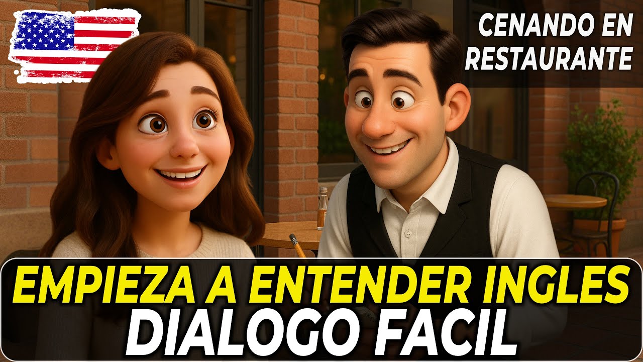 Escucha este Diálogo y Entenderás el Inglés Fácil y Rápido ✅ Cena en un restaurante 🍝