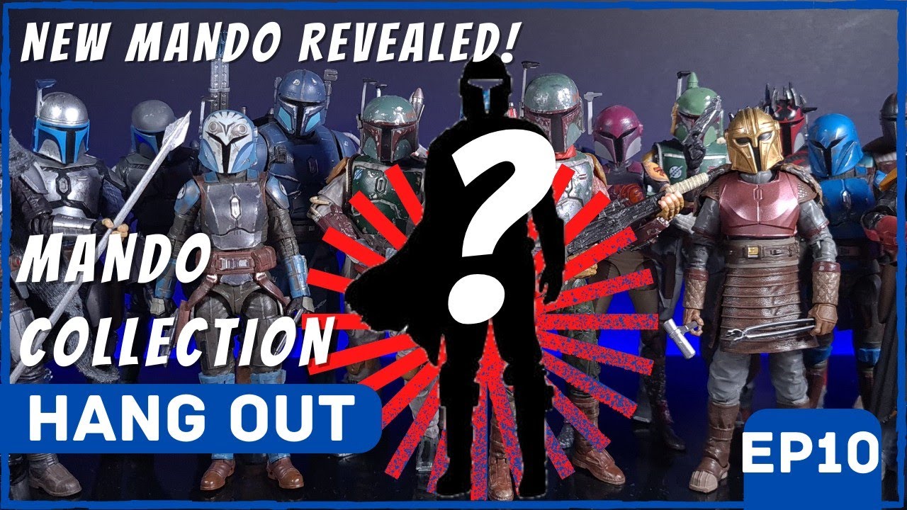 Hang Out Black Series Mandalorian Collection and New Custom Mando Revealed!