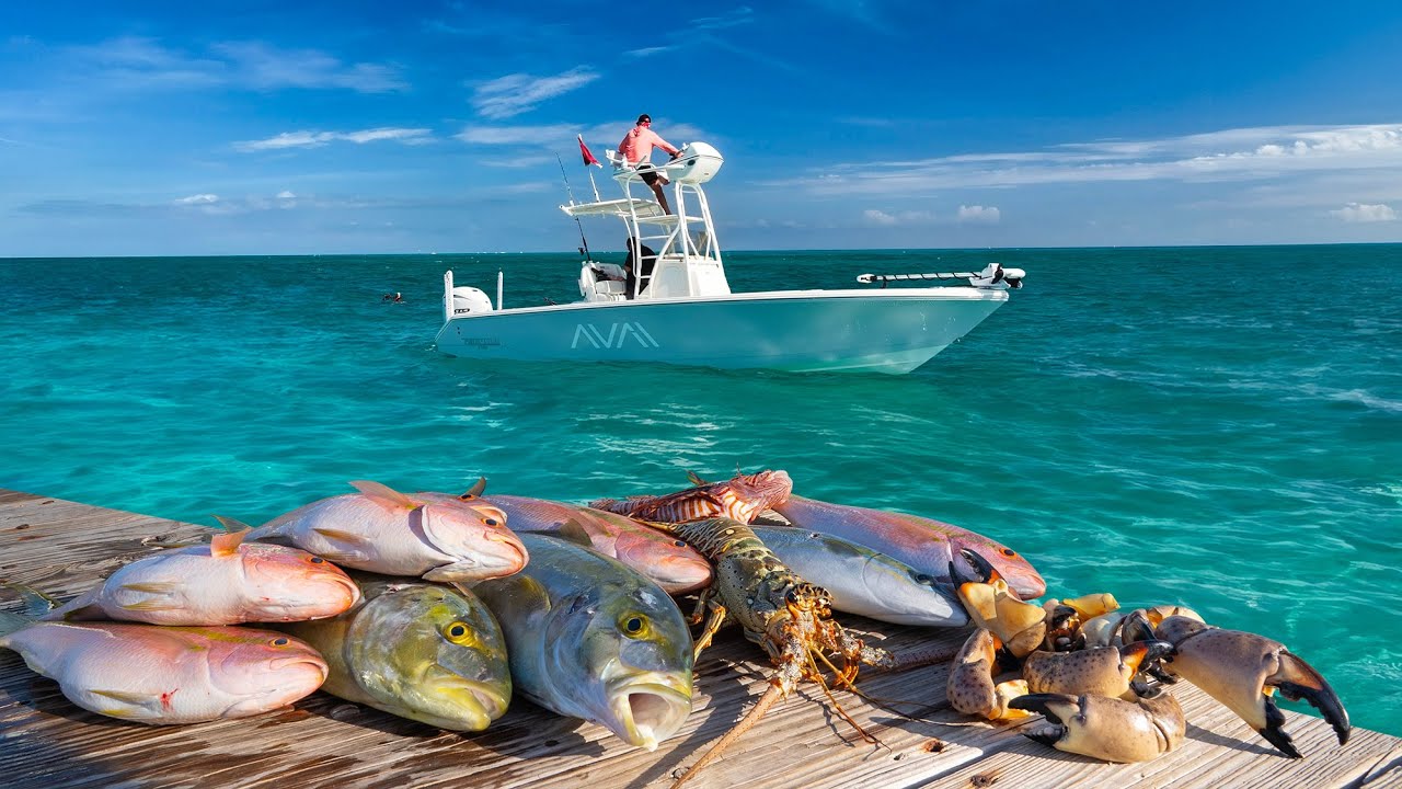 One Day, Best Island Seafood Money Can’t Buy | Lobster, Stone Crab, Snapper, Rainbow Runner