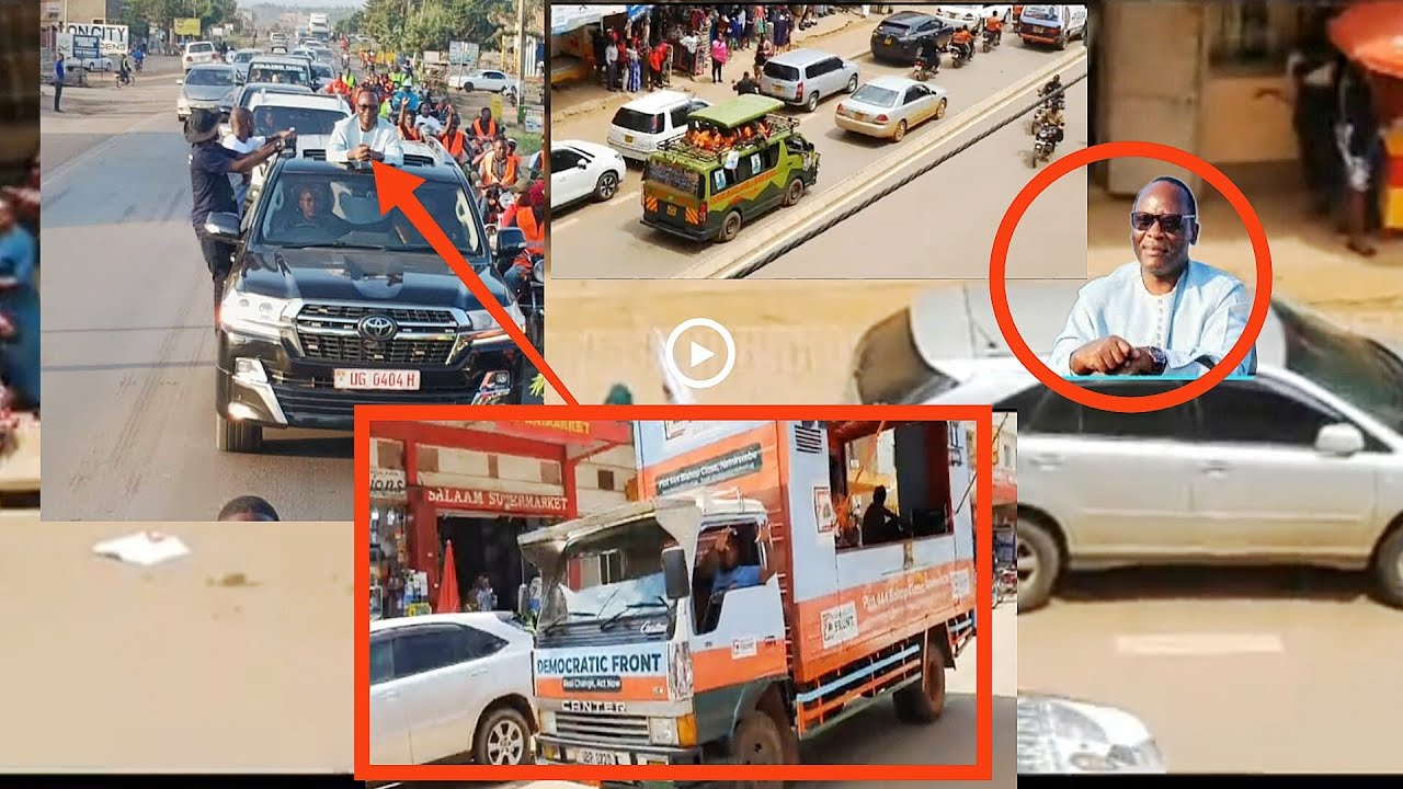 Agakagwaawo! Mathias Mpuuga agobeddwa Emisinde Mu Kibuga Kye'Masaka Lwa Bobi wine Laba Okuswaala!