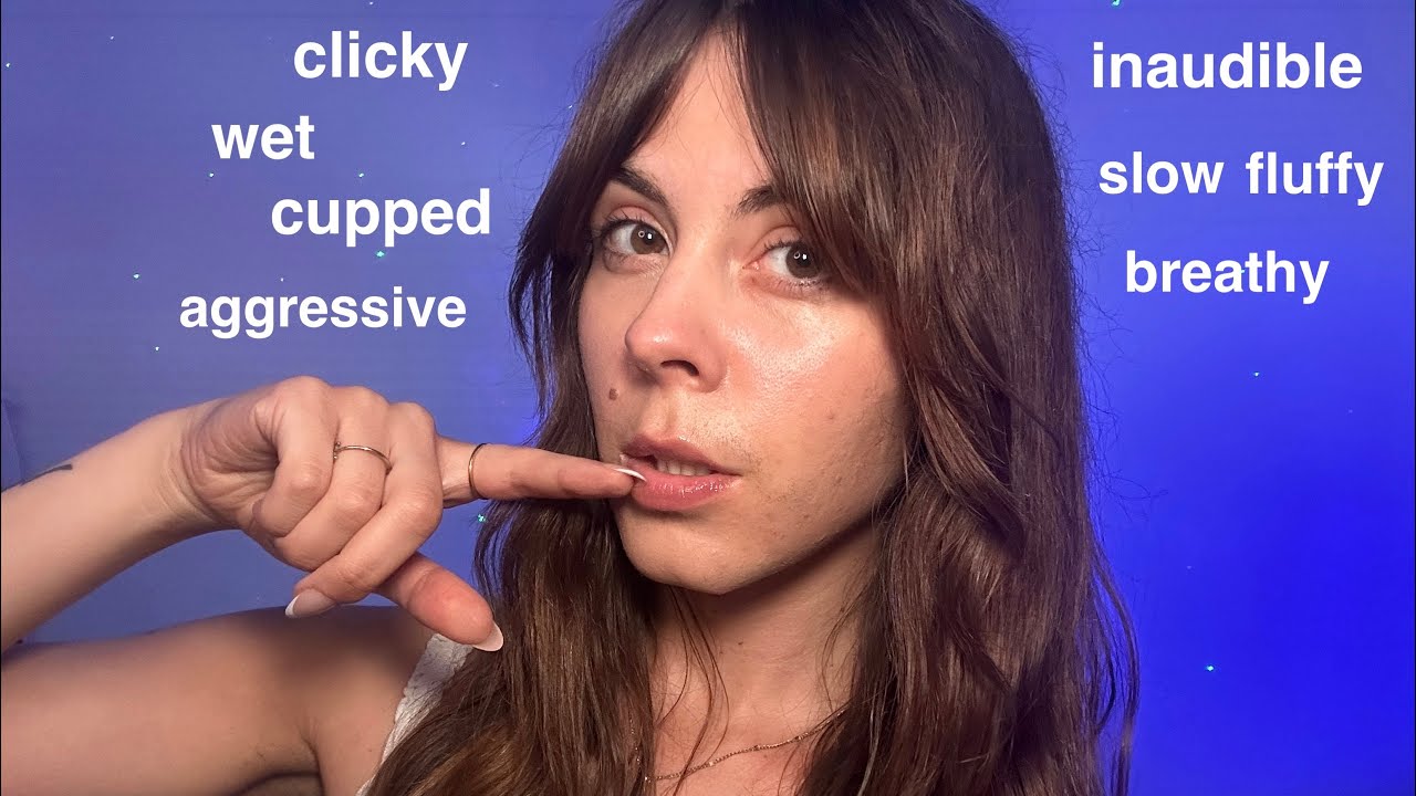 16 TYPES Of Whispering in ASMR 💙 I Which one do you prefer? ✨