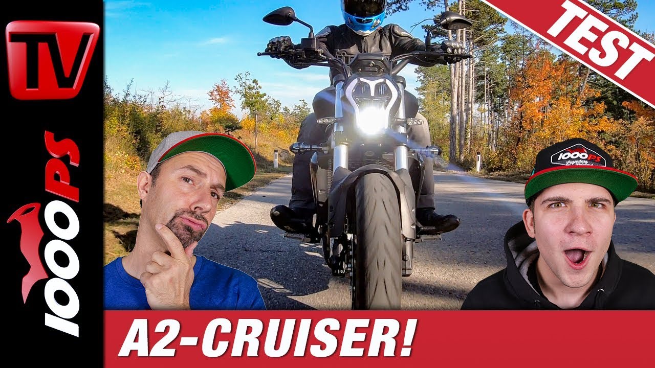 Benelli 502C - warte Mal, das Design kenne ich doch... - der neue A2 taugliche Cruiser im Test