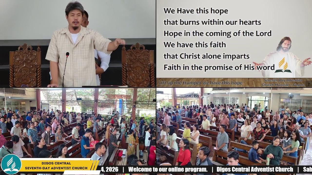 Digos Central Adventist Church - Sabbath Morning Service - 1/24/2026
