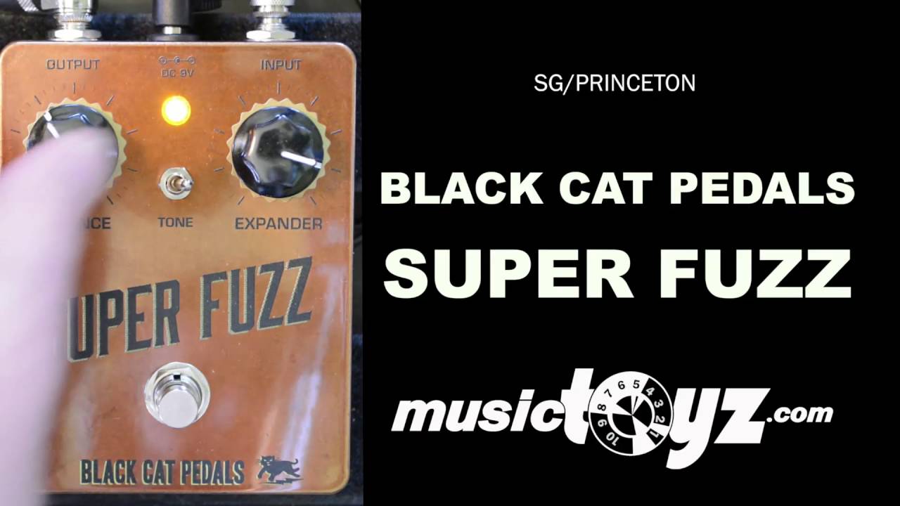 Black Cat Super Fuzz guitar pedal