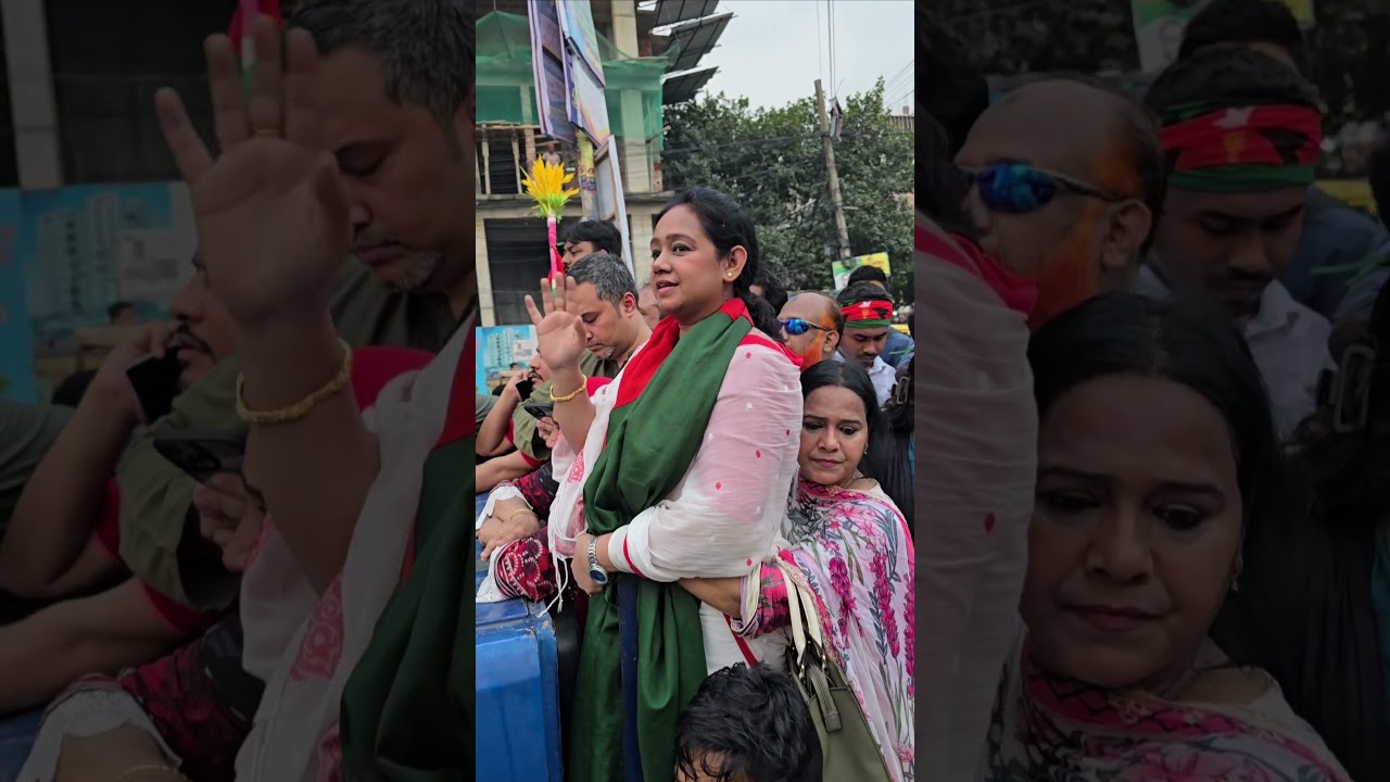 ঢাকা-১৪ আসনে বিএনপি প্রার্থী তুলির পাশে সার্বক্ষণিক মাহদী আমিন