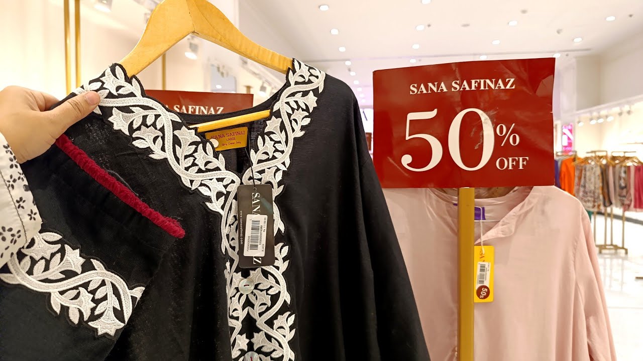 Sana Safinaz Flat 50%Off Sale♥️Sana Safinaz Winter Pret On Sale♥️