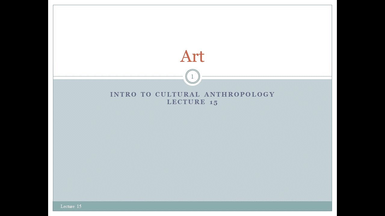 Lecture 15   Art