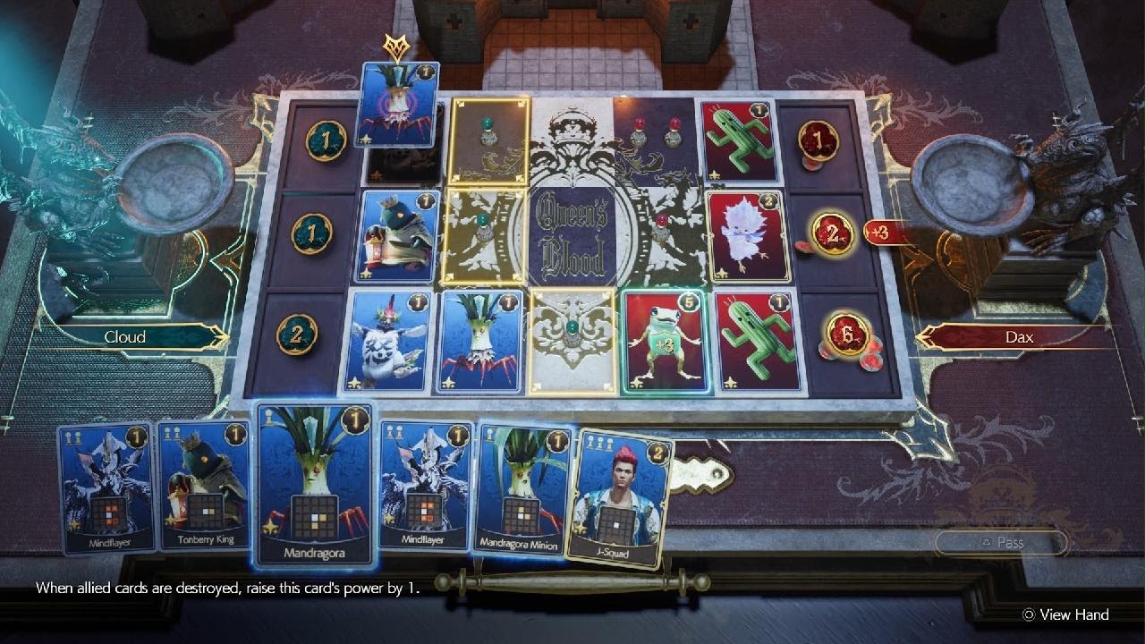 [FF7Rb] 158-0 against highest difficulty NPC Queen's Blood