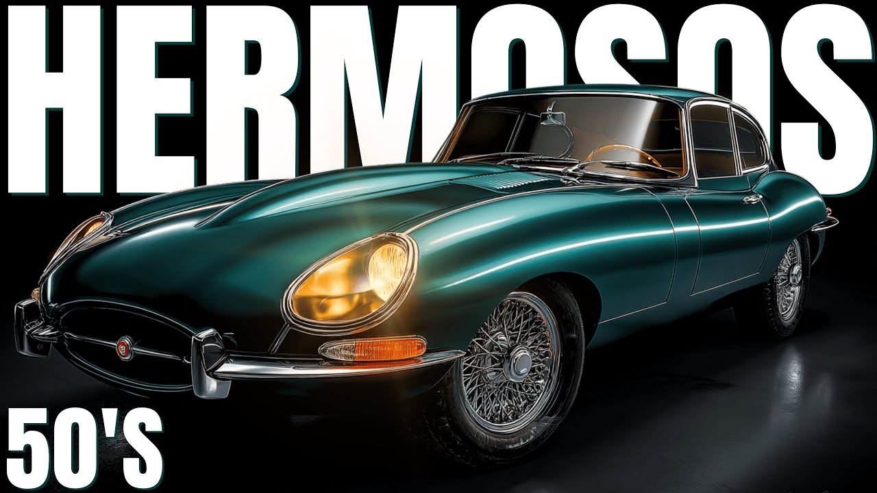 Los 10 Coches Europeos Más HERMOSOS de los Años 60: Pura Elegancia y Potencia Atemporal