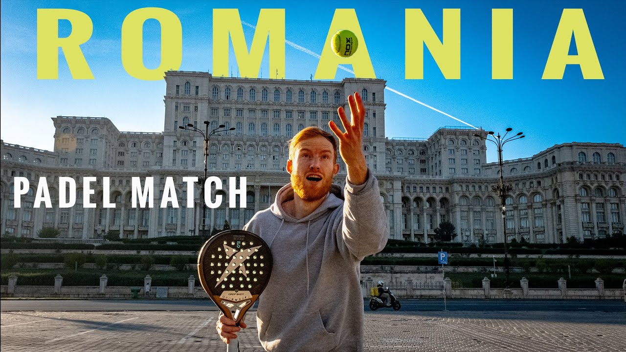 Can I beat Romania's BEST Padel Player? Chased by bears in Transylvania