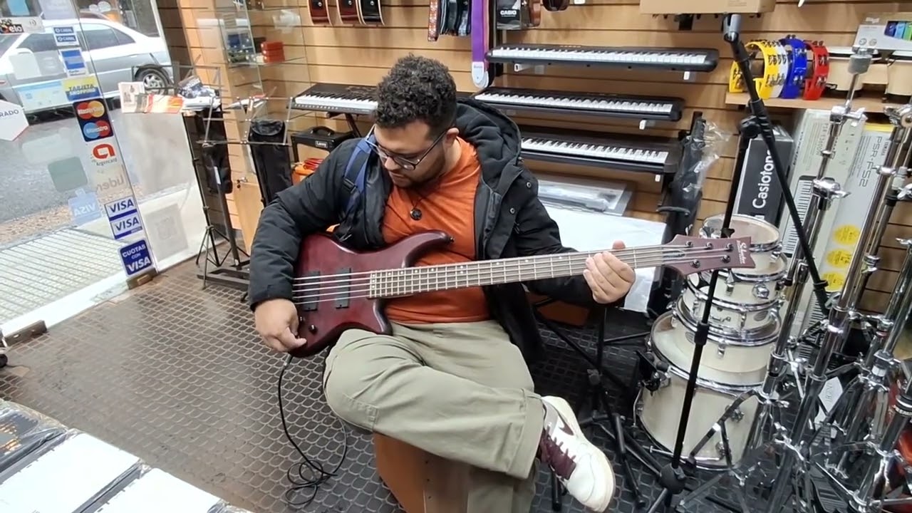 Sound Test - Schecter bass 5 Strings - Buenos Aires 2025