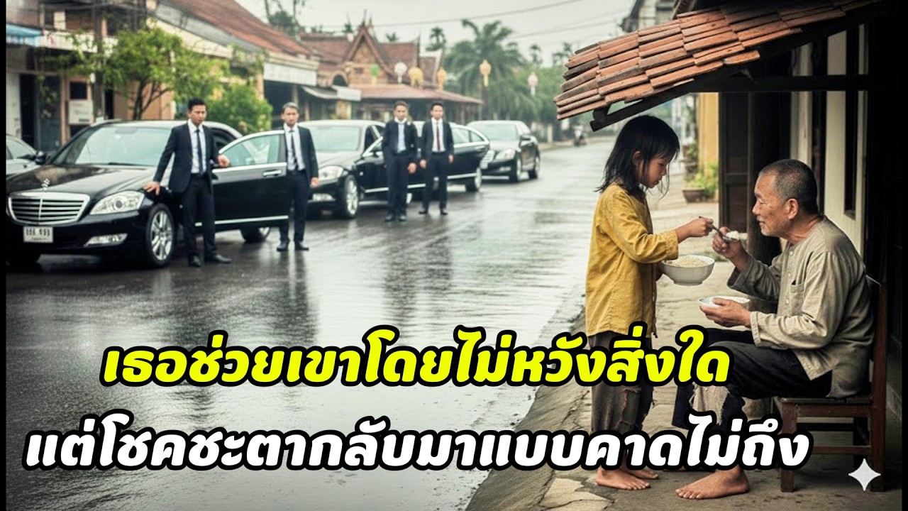 เด็กหญิง 8 ขวบเก็บของเก่าช่วยชายชรา ไม่รู้ว่าเขาคือเจ้าของคฤหาสน์ที่เธอเคยทำงาน