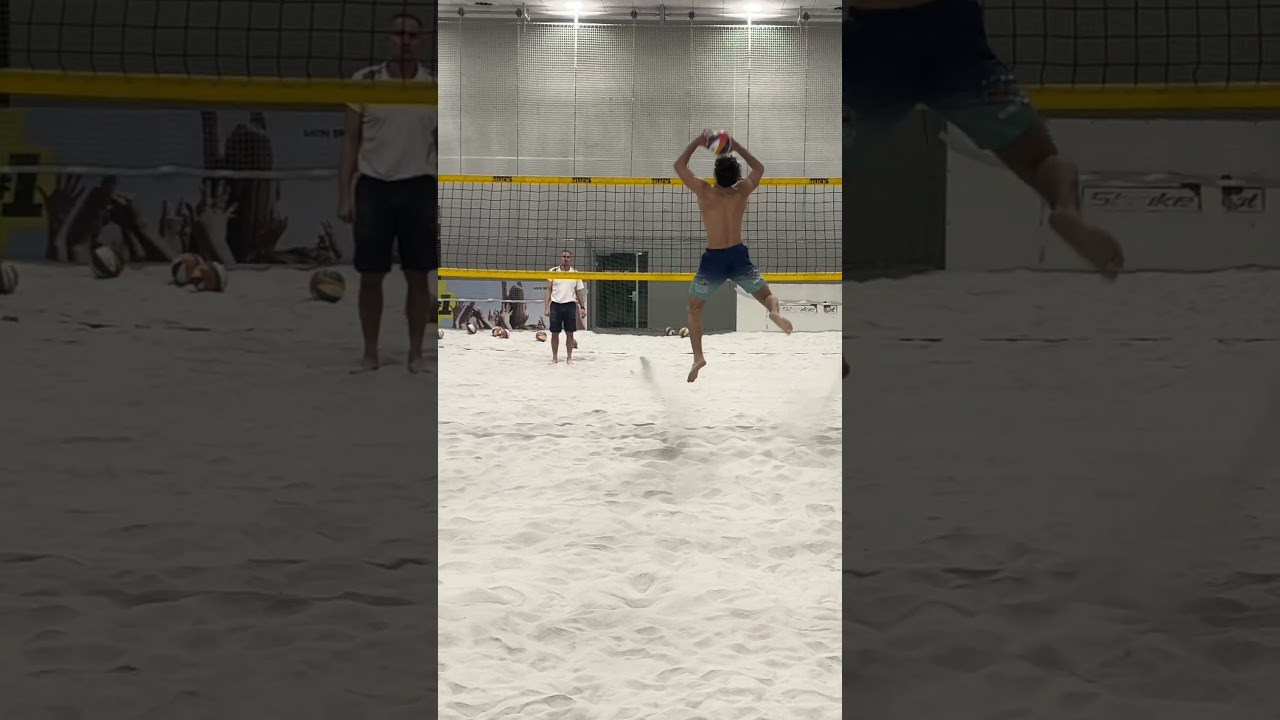Volleyball ASMRPart 8 I would love a follow:)#beachvolleyball #volleyballreel #hitting #volleyball