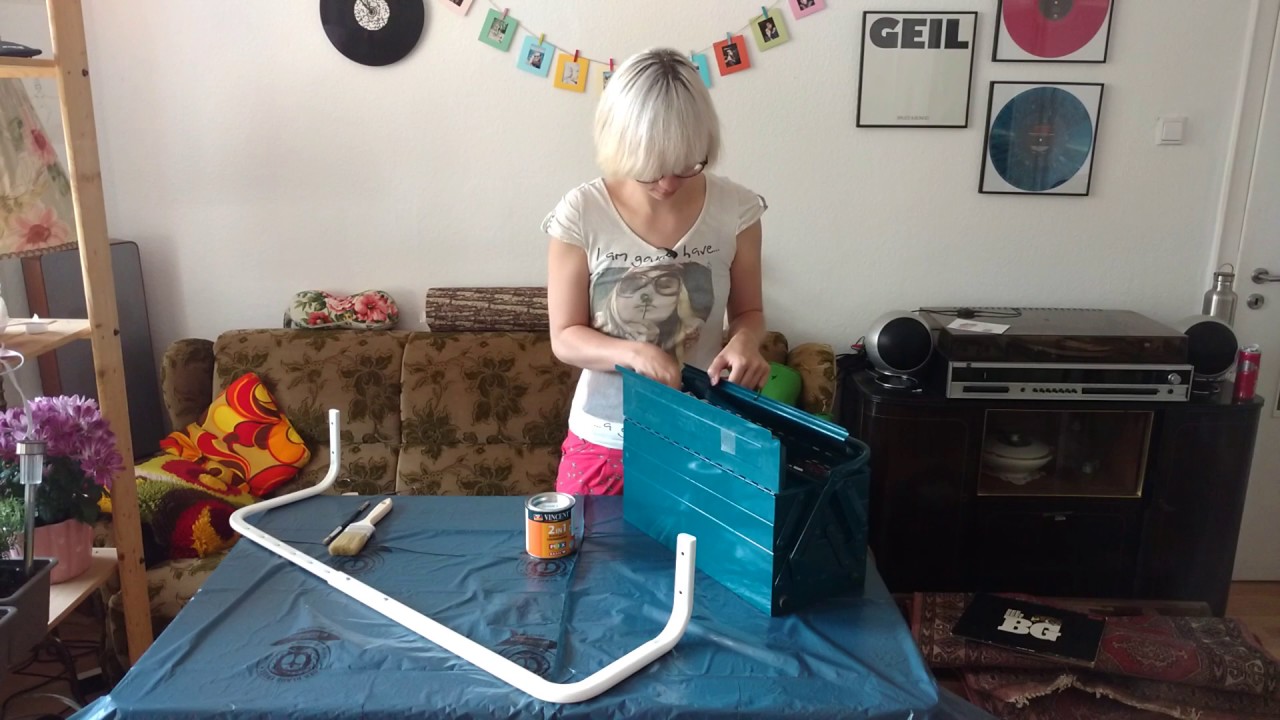 SCHALLPLATTENREGAL // DIY