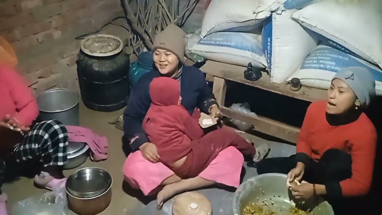 भाइको छोरीको जन्म दिन मनाएर मम पार्टी खाएको ।