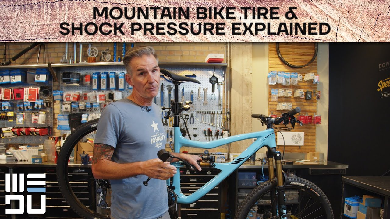 Mountain Bike Tire & Shock Pressure Explained ft. Mellow Johnny's | Background with Bolchke