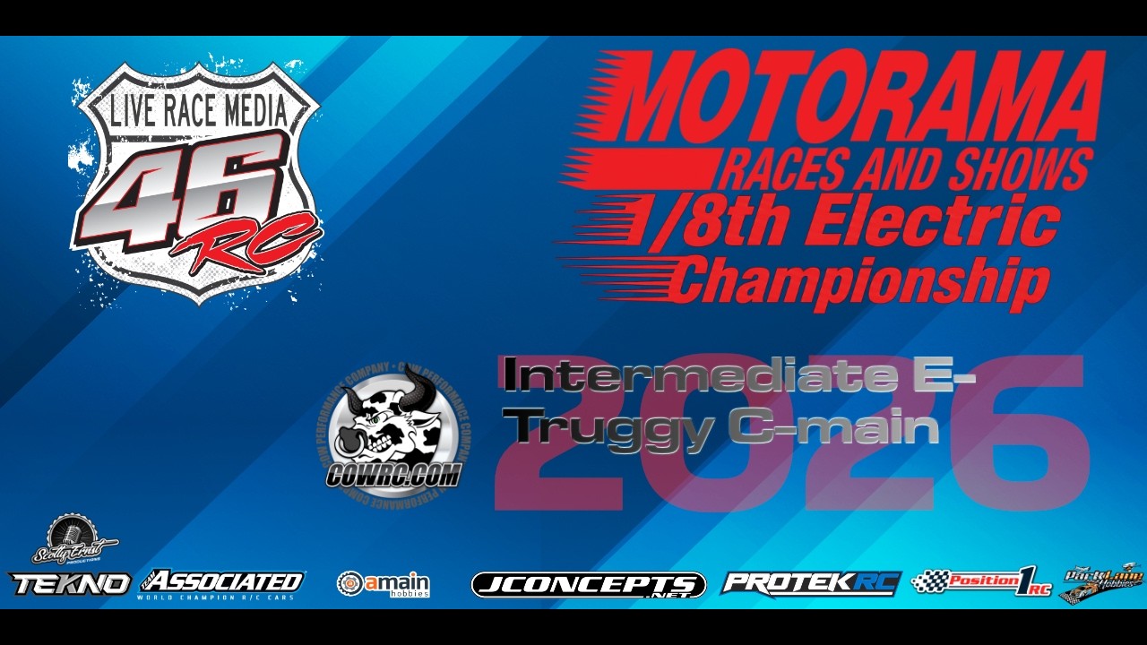 CowRC Presents: Race 8 - Intermediate E-Truggy C-Main from Motorama 2026