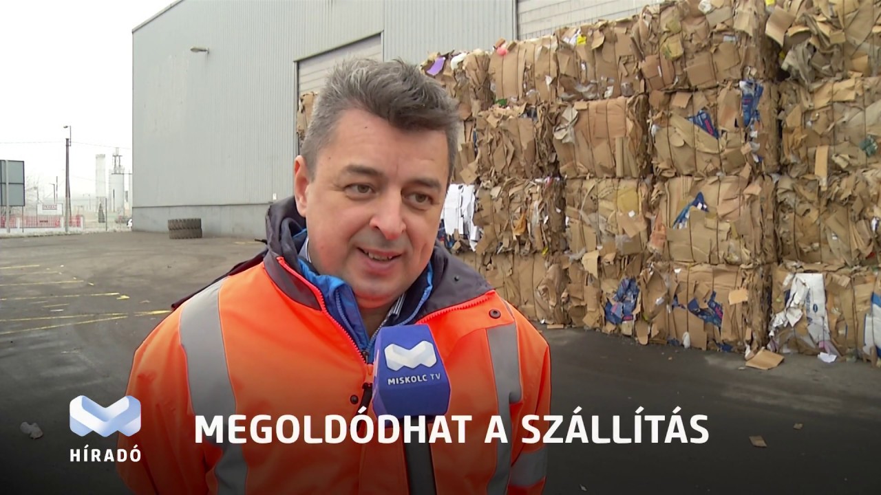 Szelektív hulladékgyűjtés a főutcán