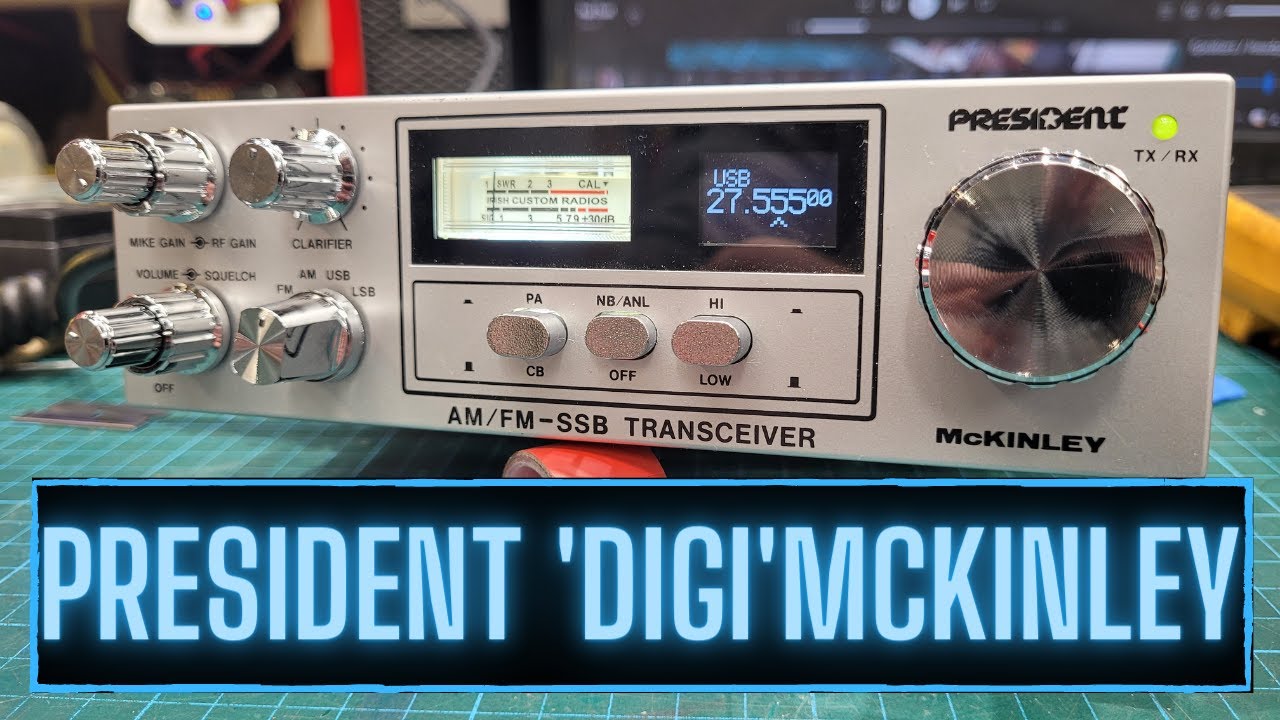 PRESIDENT 'DIGI'MCKINLEY DDS VFO MOD