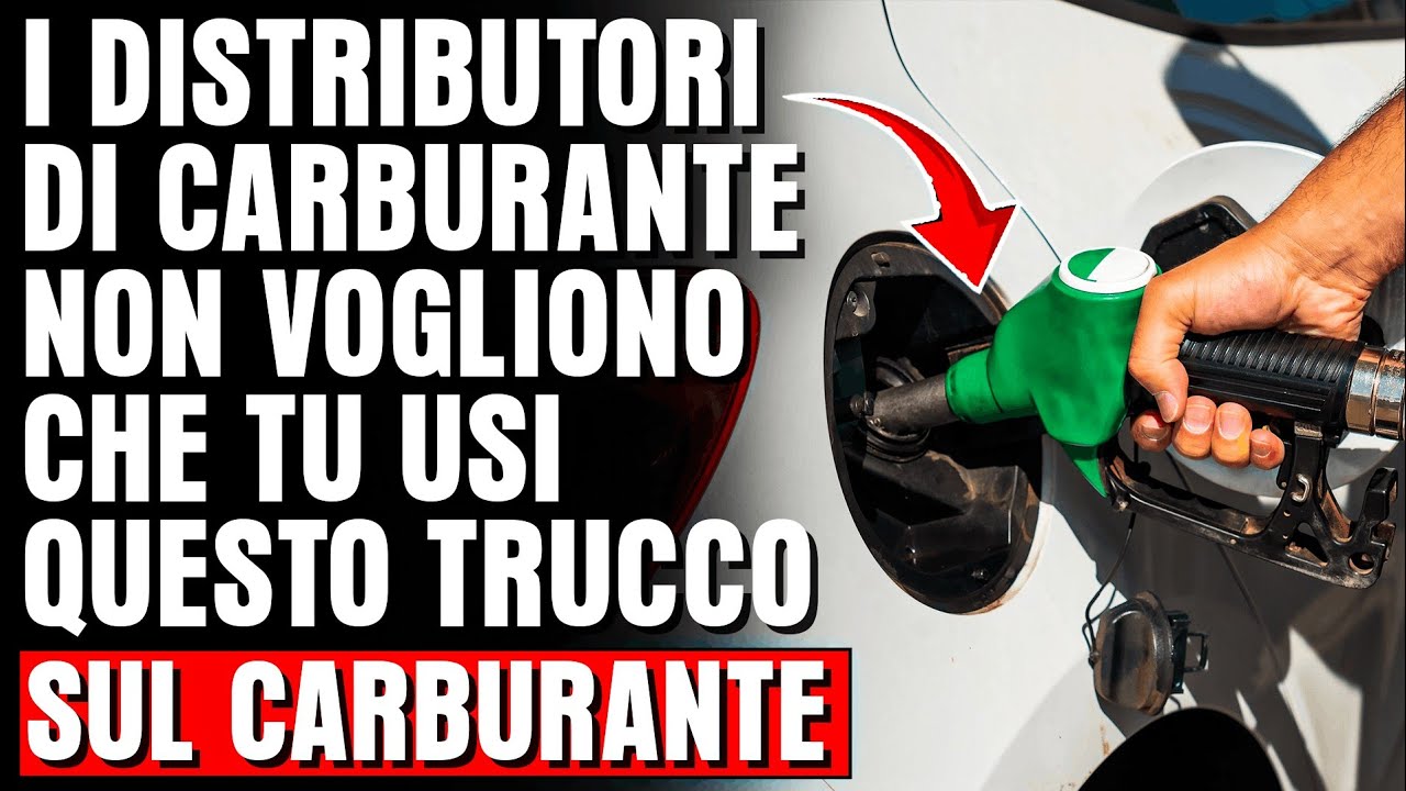 Questo trucco ti permette di RISPARMIARE fino al 50% sul carburante (i distributori lo ODIANO)