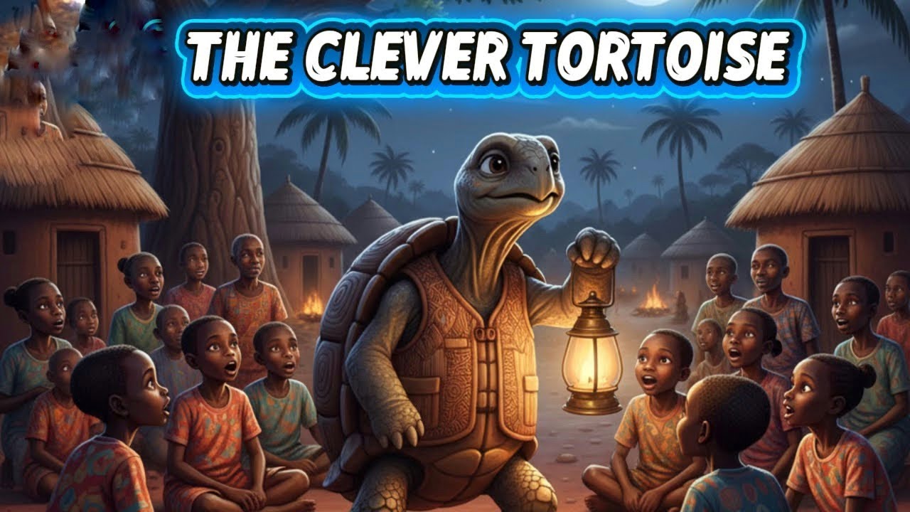 The Clever Tortoise 🐢 | A Timeless African Folktale About Wisdom & Patience
