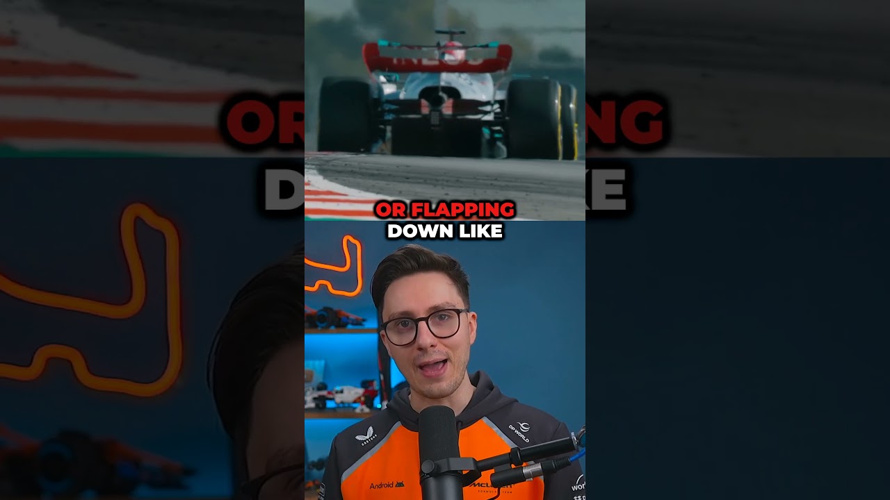 Почему заднее антикрыло болида Ferrari F1 перевернуто вверх ногами? 🤨