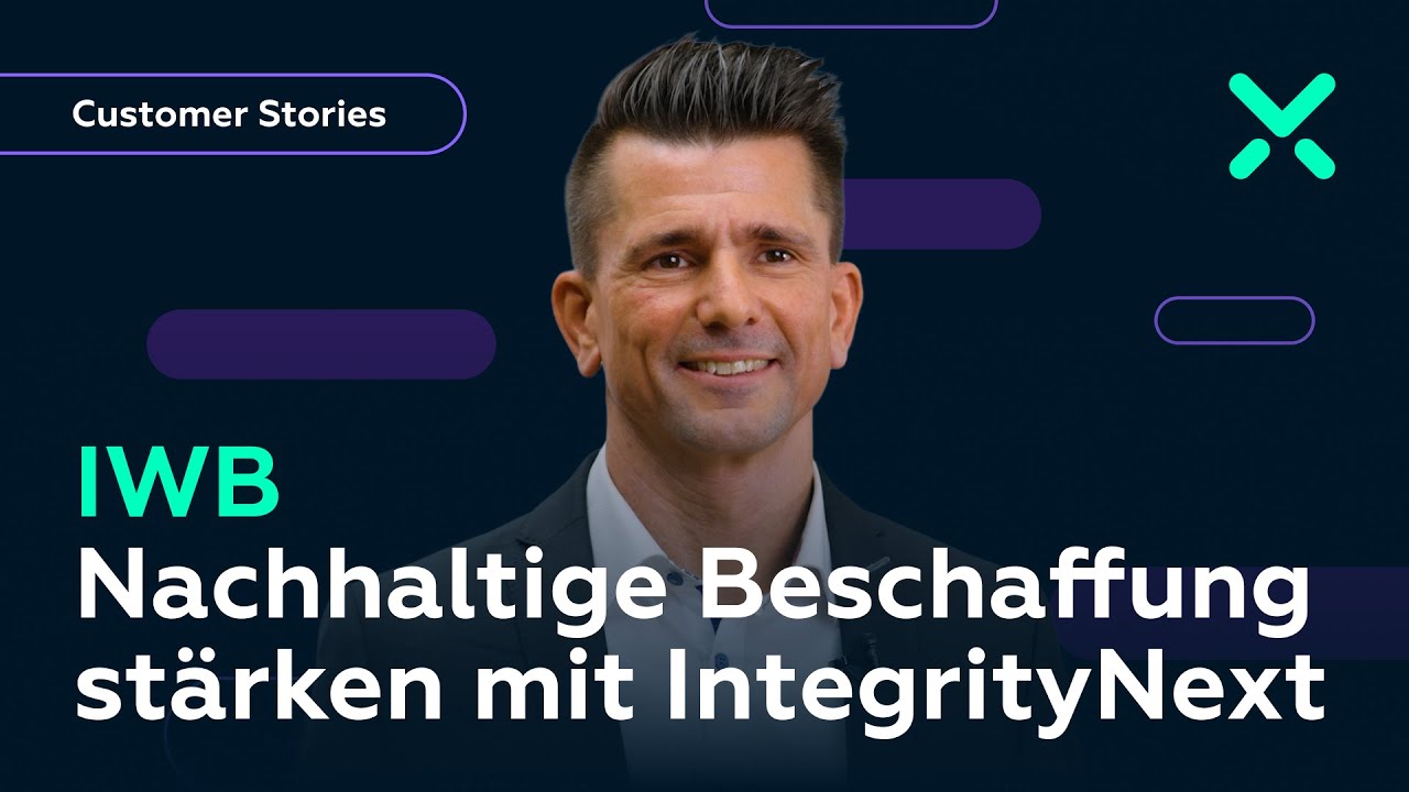 IWB nutzt IntegrityNext f&uuml;r mehr Nachhaltigkeit in der Lieferkette