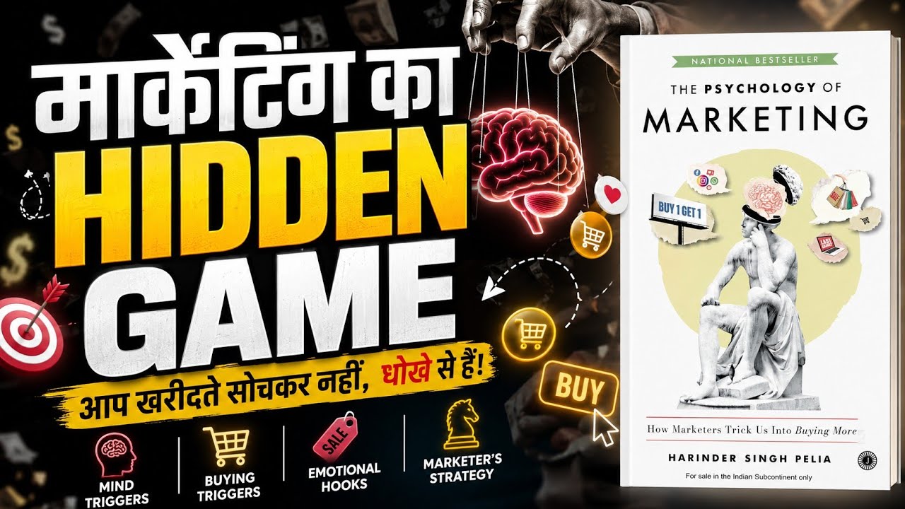 Marketing हमें  कैसे Control करती है | The Psychology of Marketing Book Summary in Hindi | AudioBook
