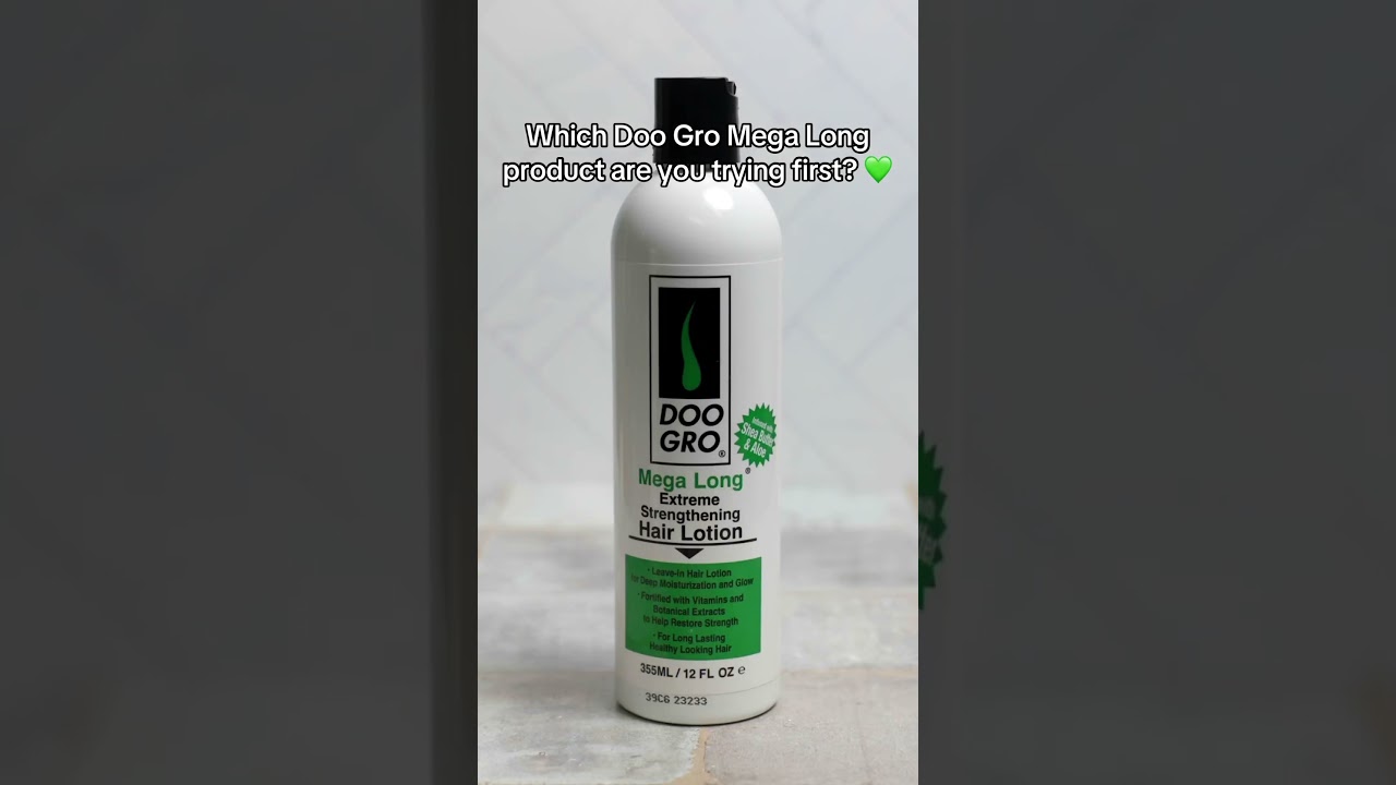 Doo Gro Mega Long products prevent breakage, allowing hair to grow longer. 💚