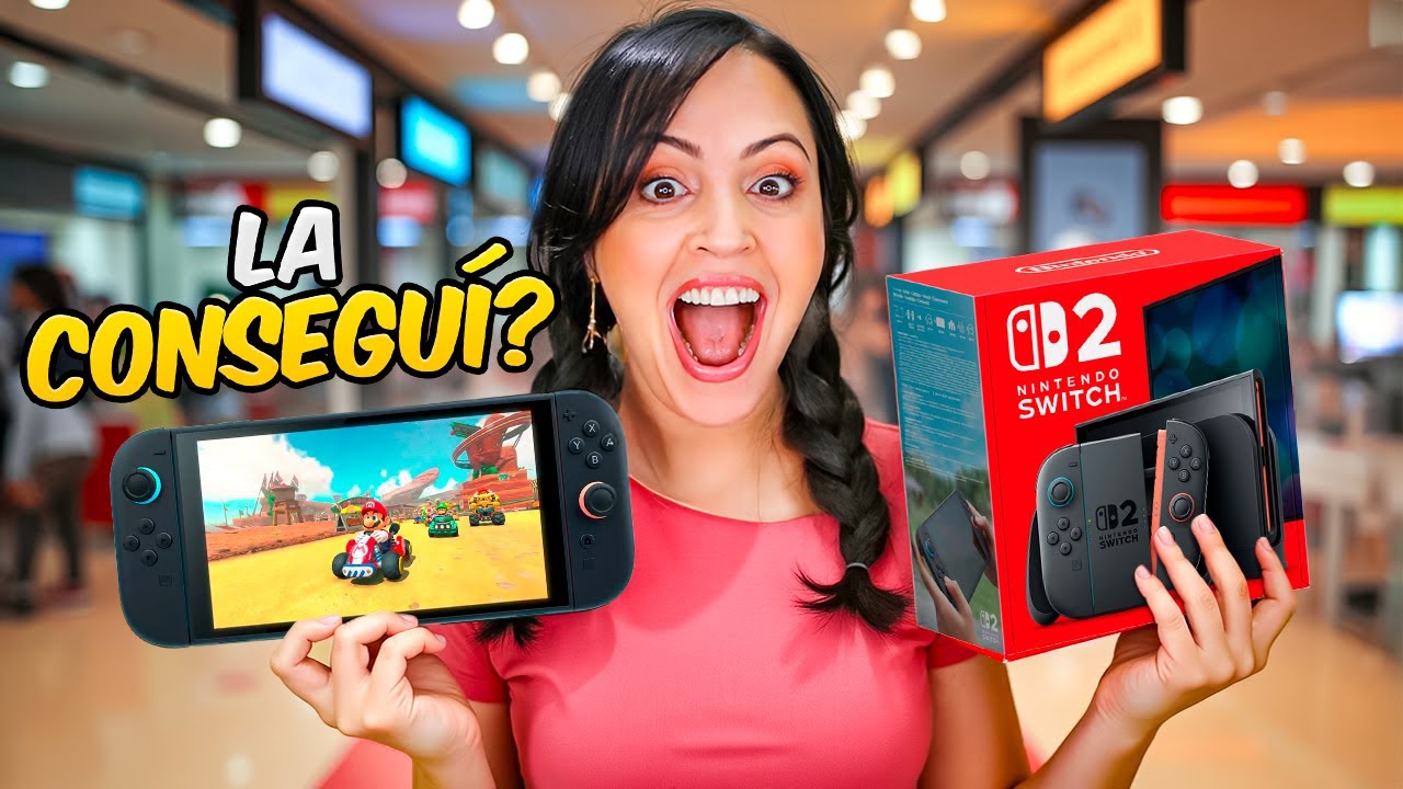 Buscando la Nintendo Switch 2 😲 El Titi Choca con el TRACTOR 😅 Sandra Cires Vlog
