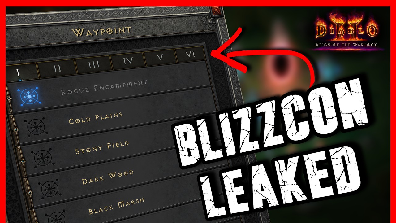 Утечки с BlizzCon от того же инсайдера, что знал о ROTW: Акт 6, изменения Хаммердина, нерф Enigma