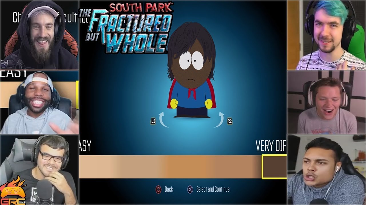 Gamers Reactions to Choosing Difficulty | South Park&trade;: The Fractured But Whole