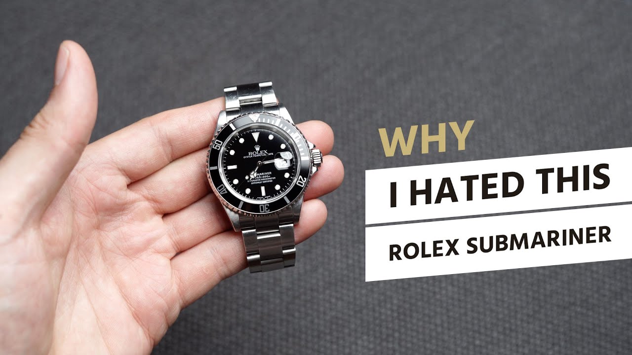 The Watch that I always hated! - Rolex Submariner 16610 - Reviewed